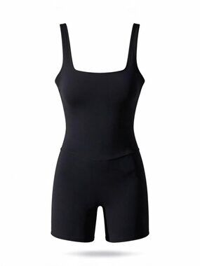 Kamo Fitness Black One-Piece